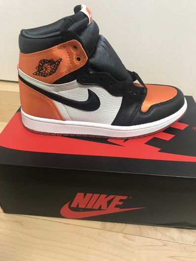 Nike Women's Air Jordan 1 High "Satin Shattered Backboard"