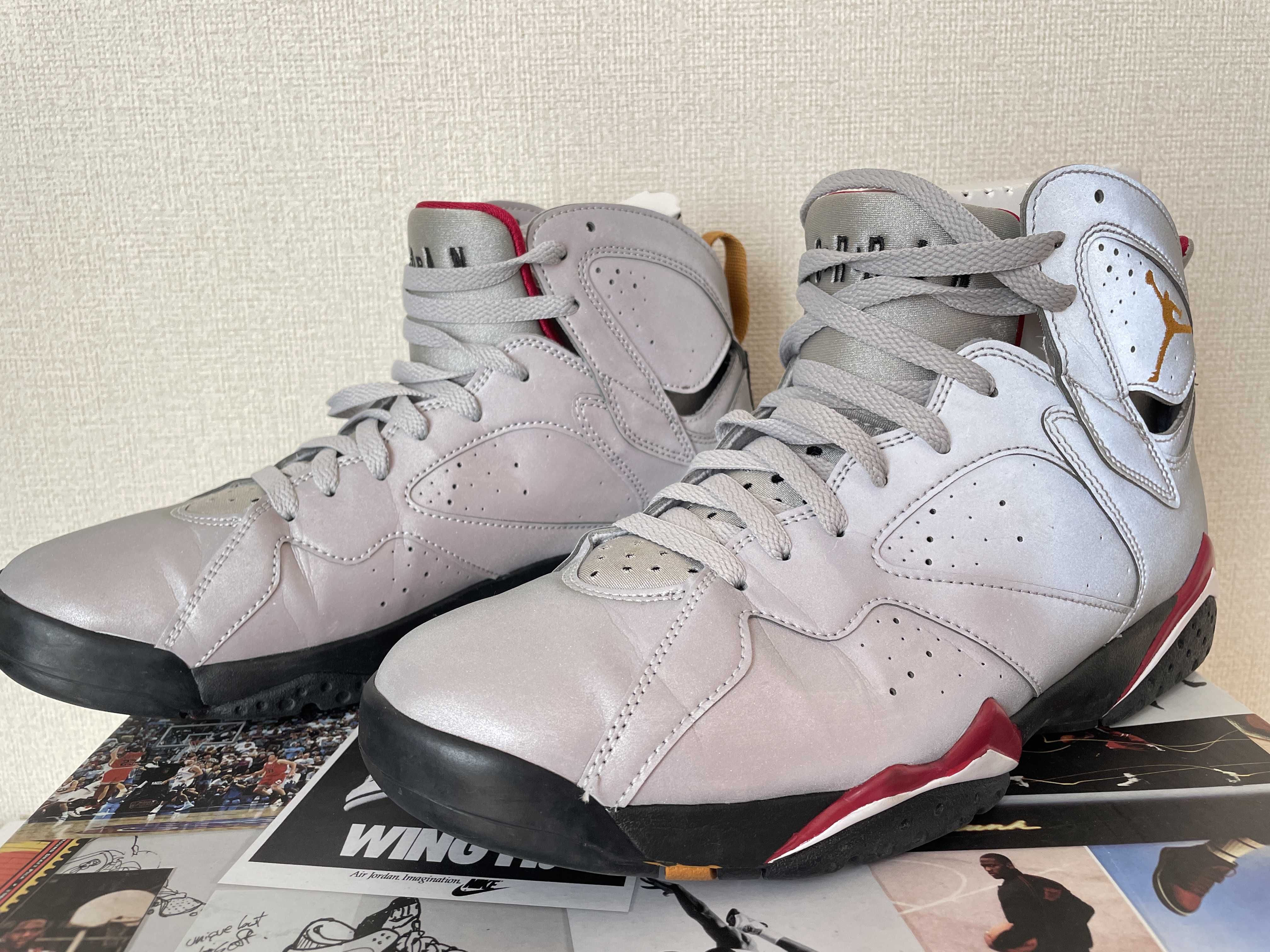 NIKE AIR JORDAN 7 REFLECTIVE CARDINAL