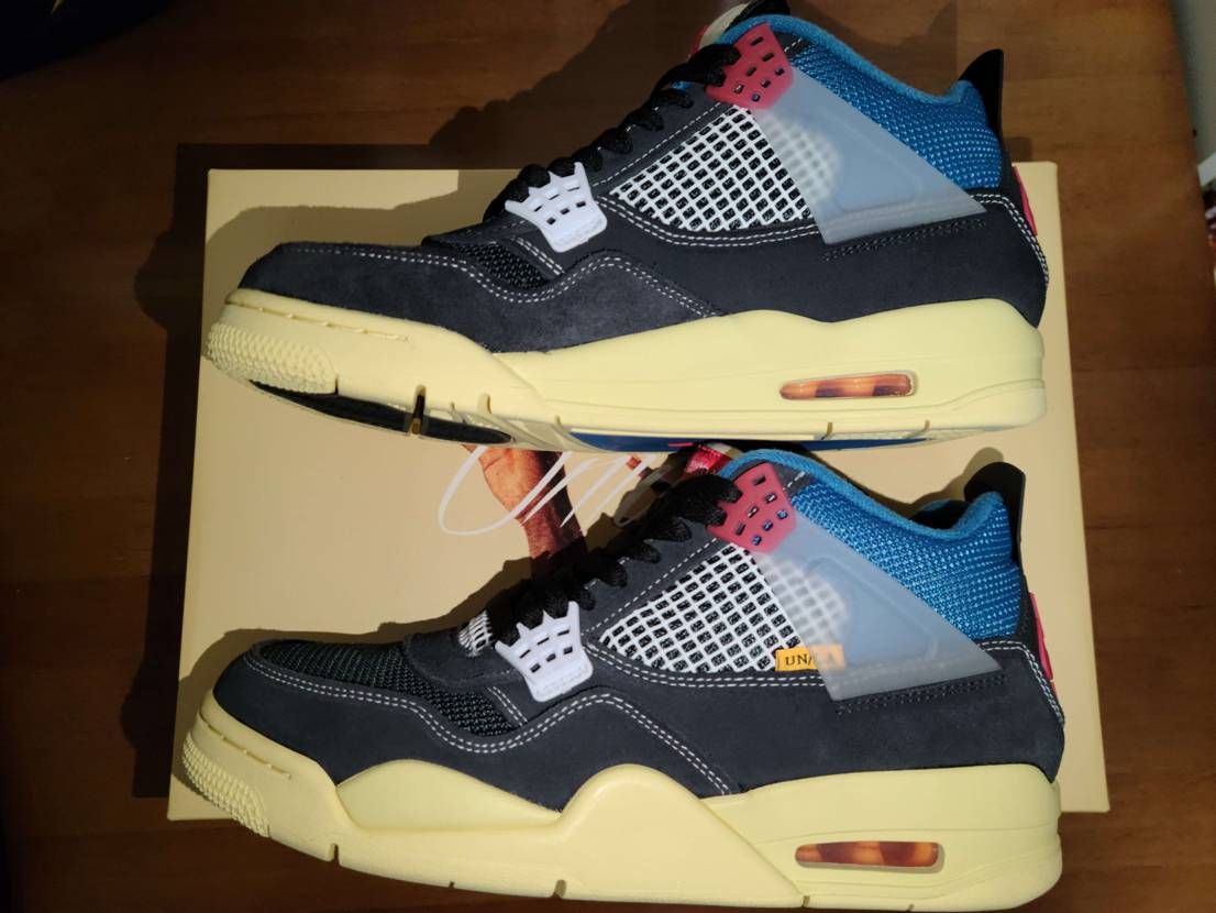 UNION × NIKE AIR JORDAN 4 "OFF NOIR"