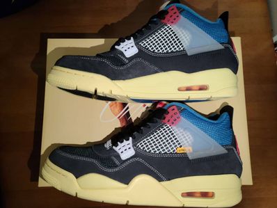 UNION × NIKE AIR JORDAN 4 "OFF NOIR"