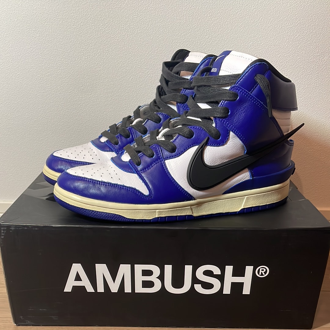 アンブッシュ × ナイキ ダンク ハイ"ディープロイヤル"