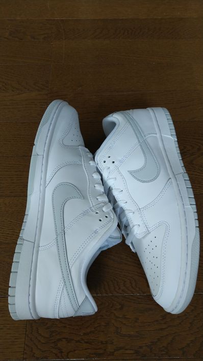 Nike Dunk Low Retro "White/Pure Platinum"