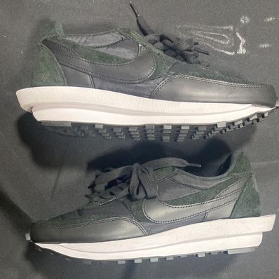 sacai × Nike LDV Waffle "Triple Black"