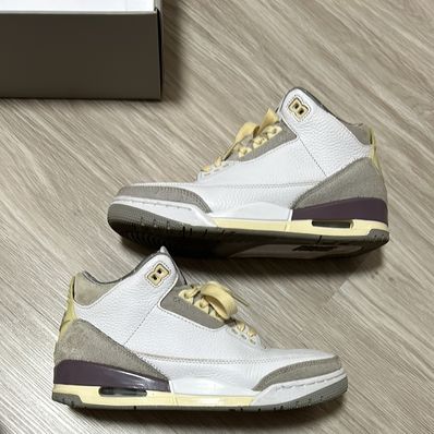 A Ma Maniere × Nike Women's Air Jordan 3 Retro SP "White/Medium Grey Violet Ore"