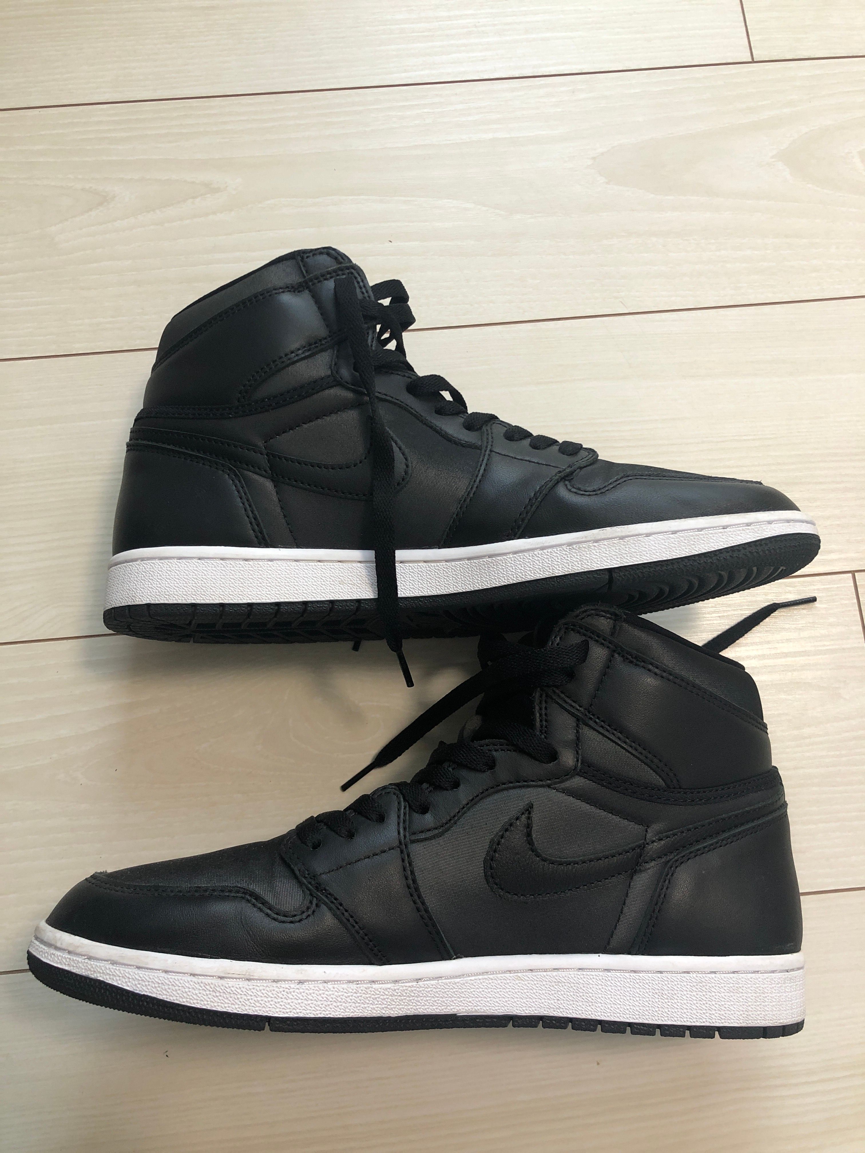 Nike Air Jordan 1 Retro High OG "Black/Metallic Silver/Gym Red"  