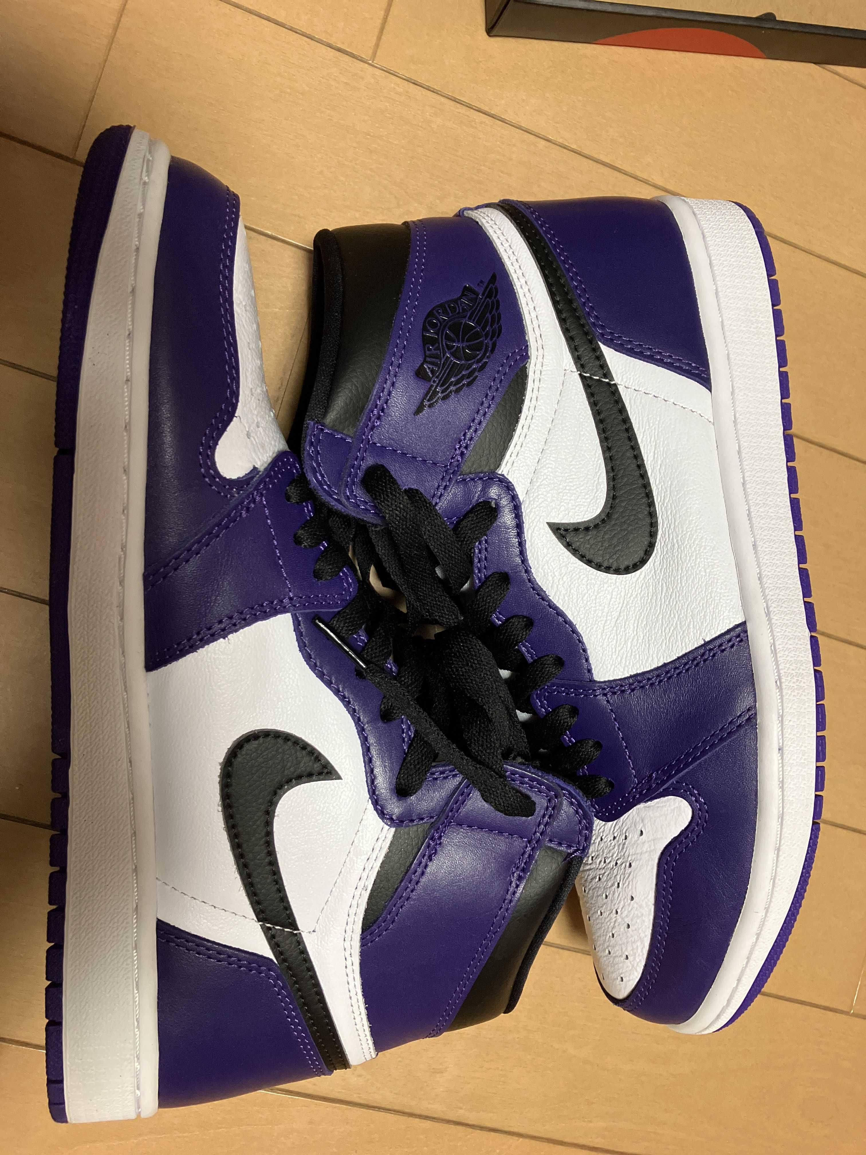 Nike Air Jordan 1 Retro High OG "Court Purple White/Black" (2020)