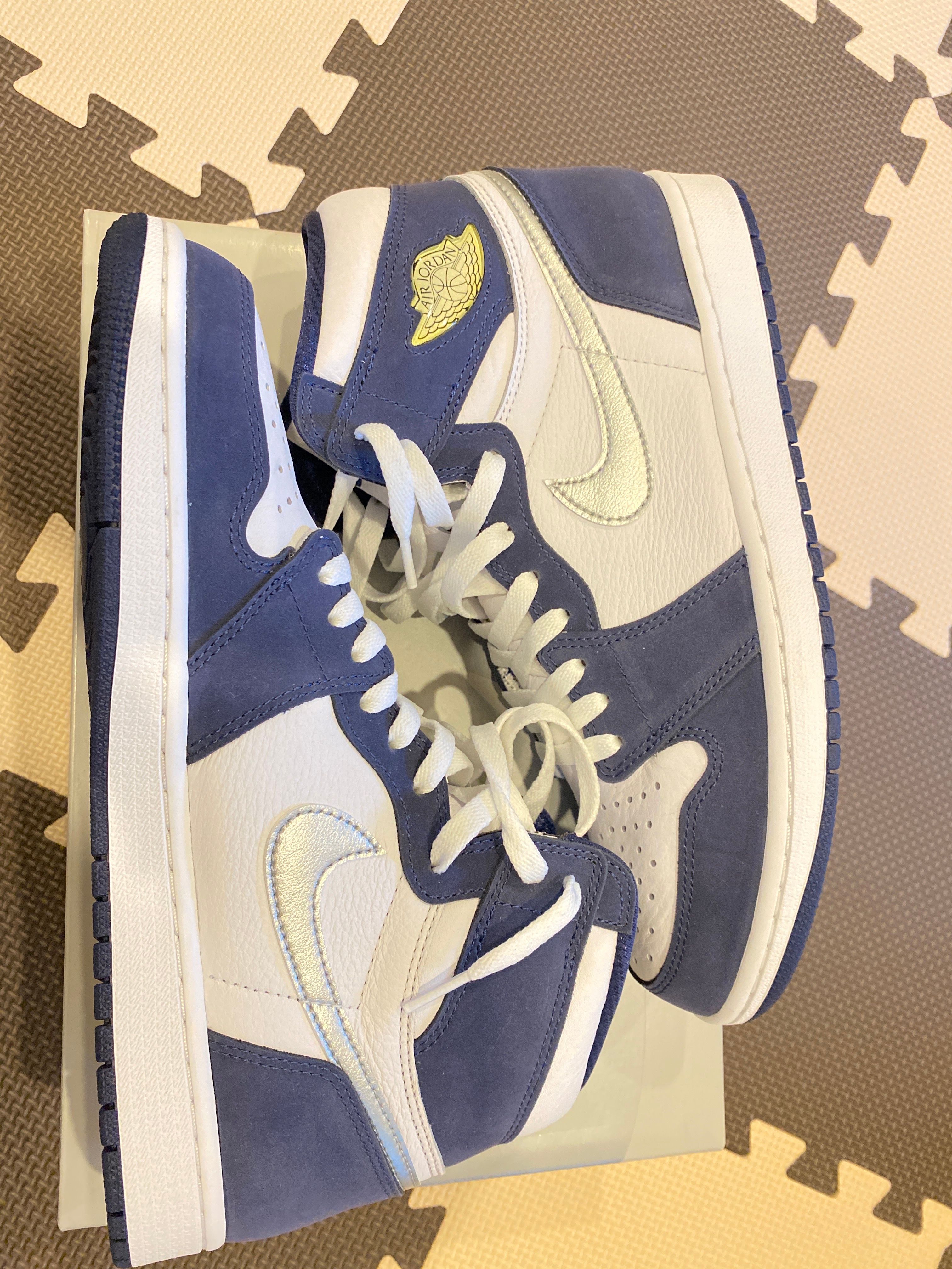 Nike Air Jordan 1 High OG CO.JP "White/Midnight Navy" (2020)(ブリーフケースなし)