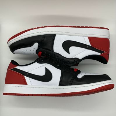 Nike Air Jordan 1 Retro Low OG "Black Toe"