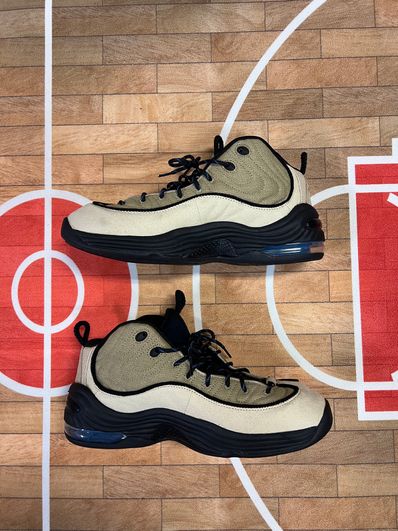 Stussy × Nike Air Penny 2 "Rattan and Limestone"