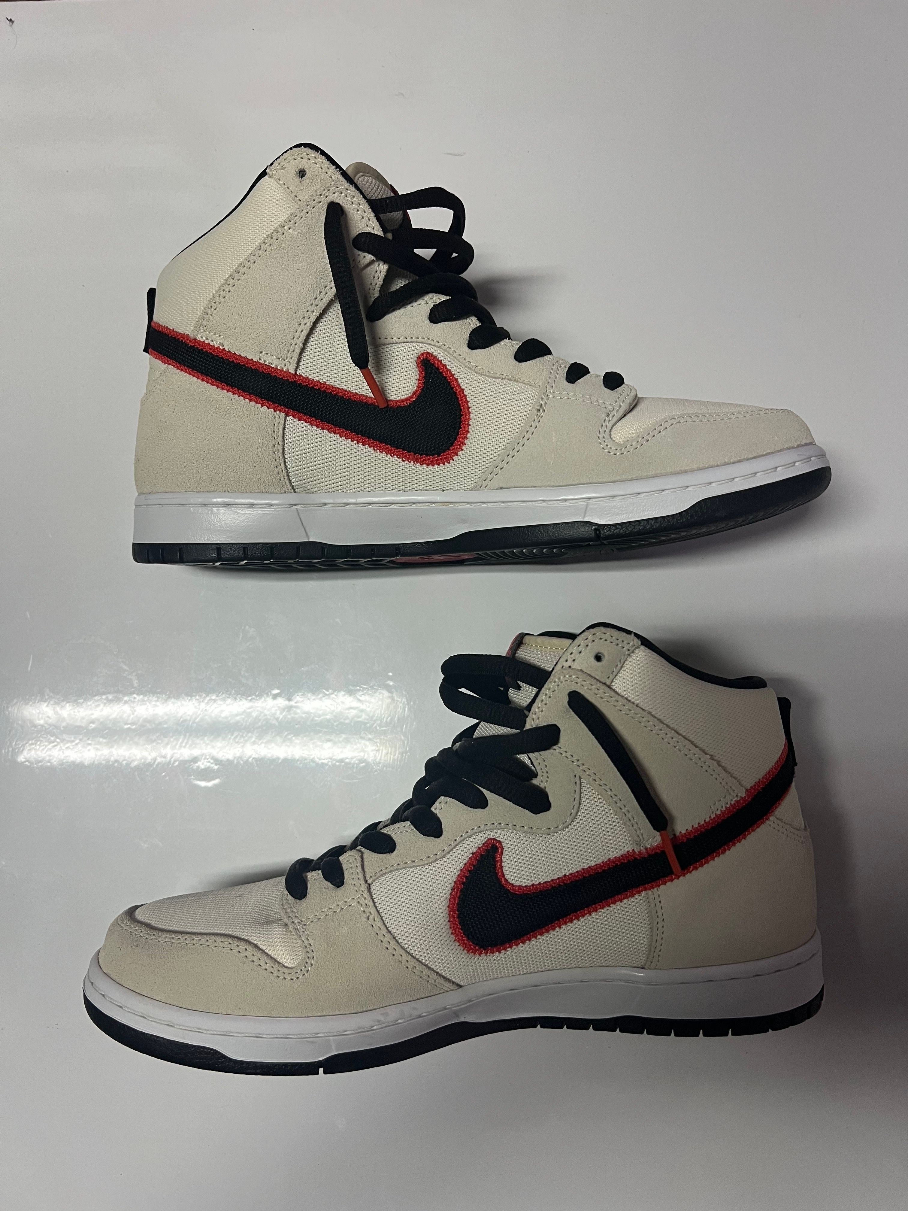 Nike SB Dunk High "San Francisco Giants/Coconut Milk and Black"
