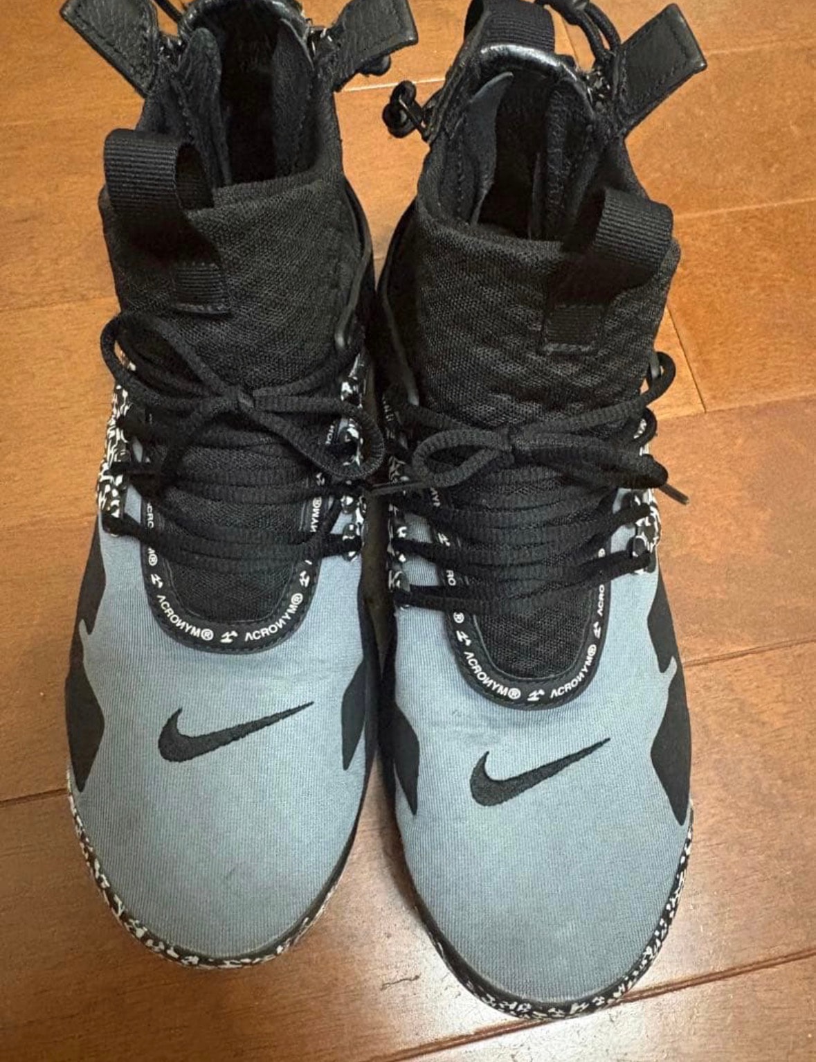 ACRONYM × Nike Air Presto Mid "Cool Grey/Black"