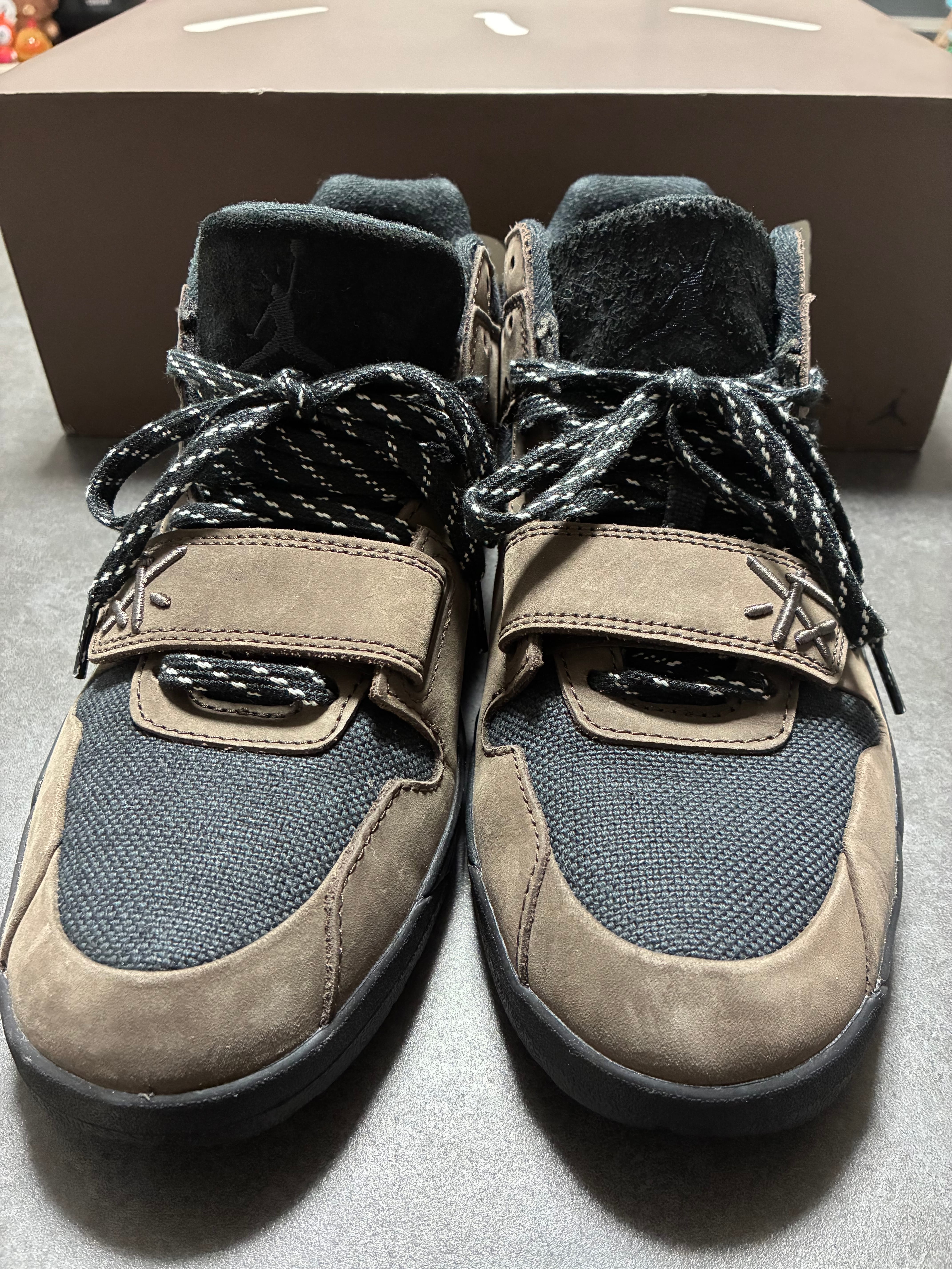 Travis Scott × Nike Jordan Jumpman Jack TR CJ1 T-Rexx "Black and Dark Mocha"