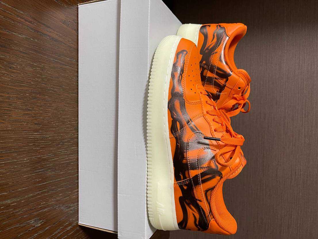 Nike Air Force 1 Low "Orange Skelton"
