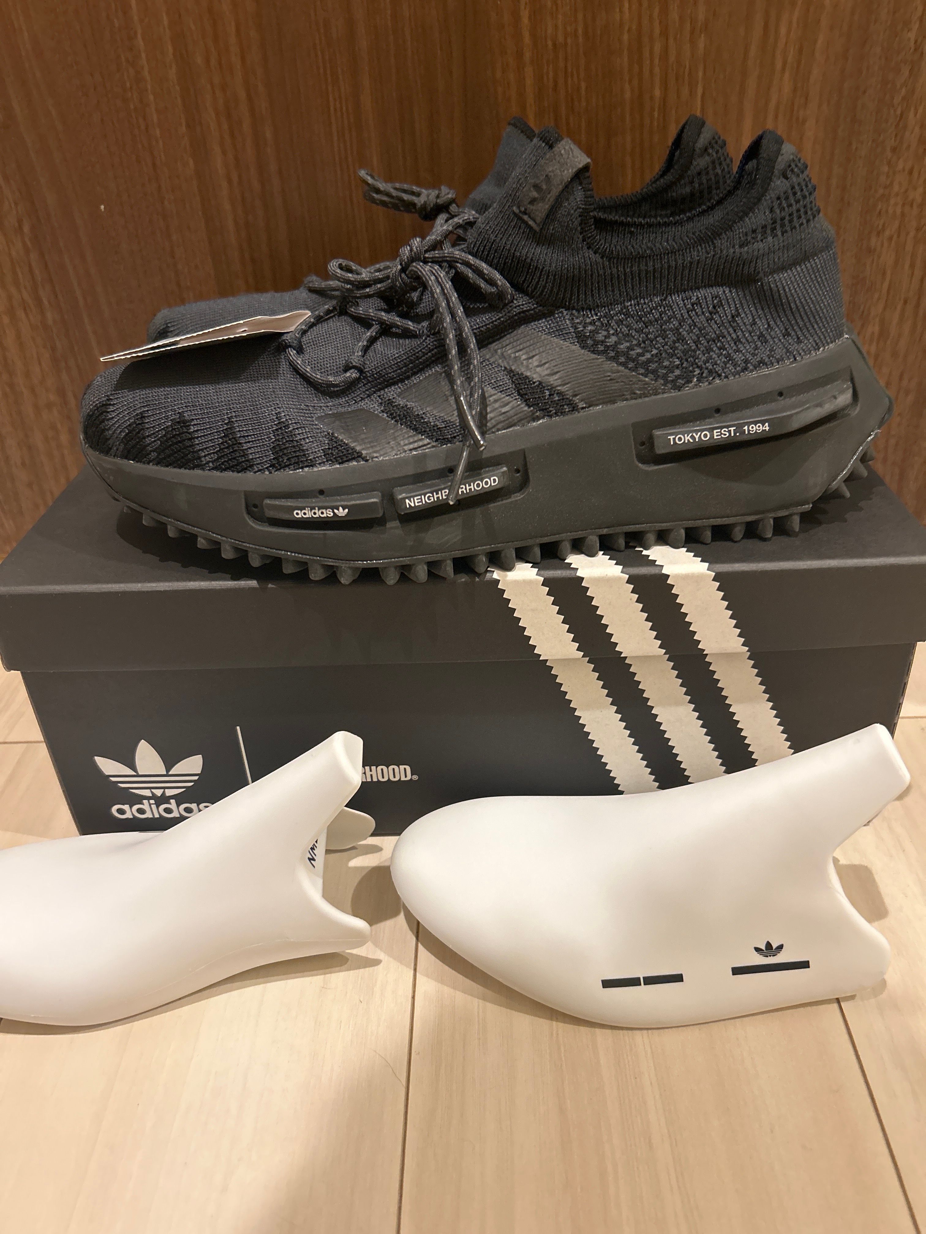 NEIGHBORHOOD × adidas NMD S1 N Knit "Black"