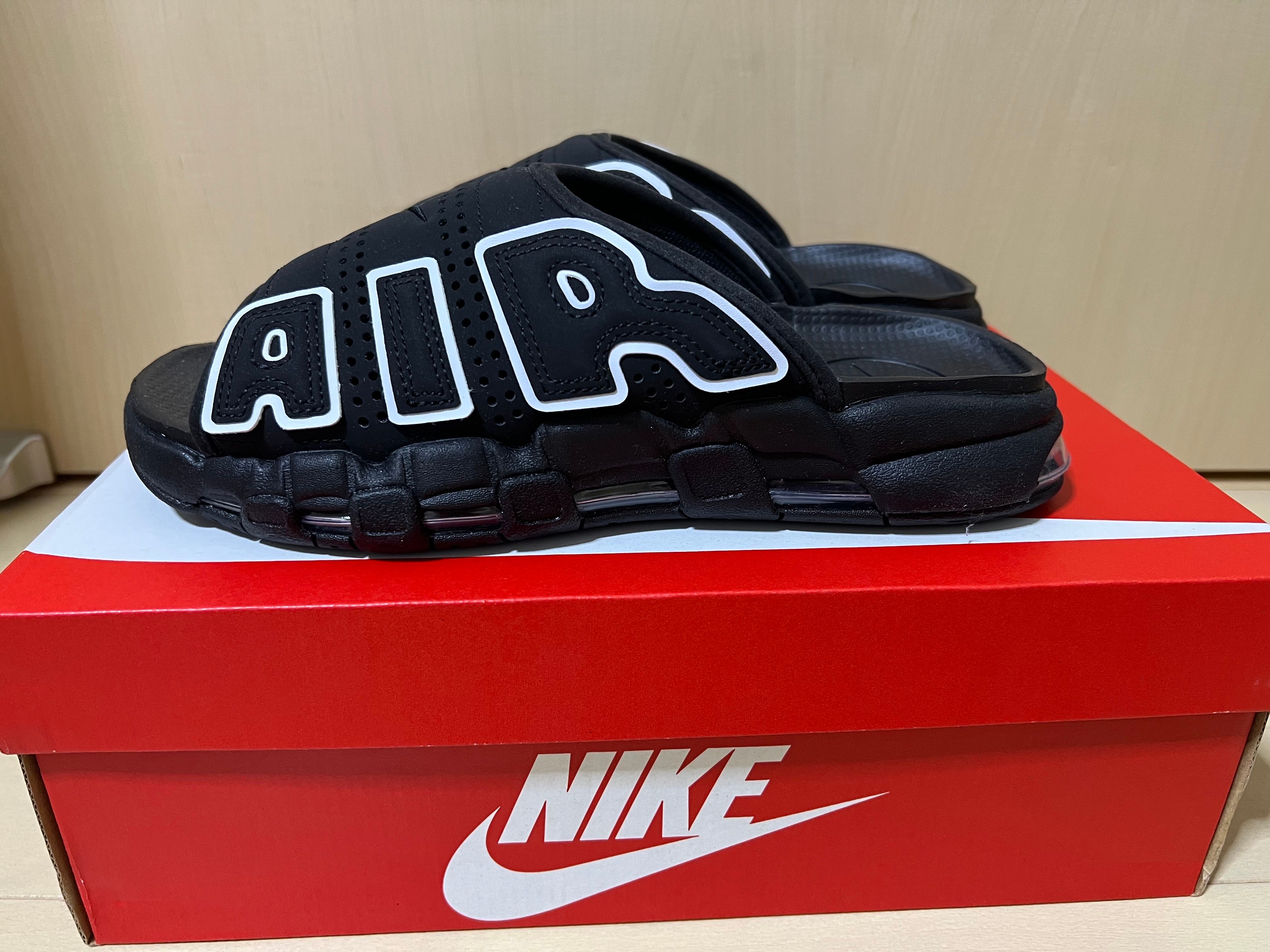 Nike Air More Uptempo Slide "Black" (DV2132-001/DV2137-001)