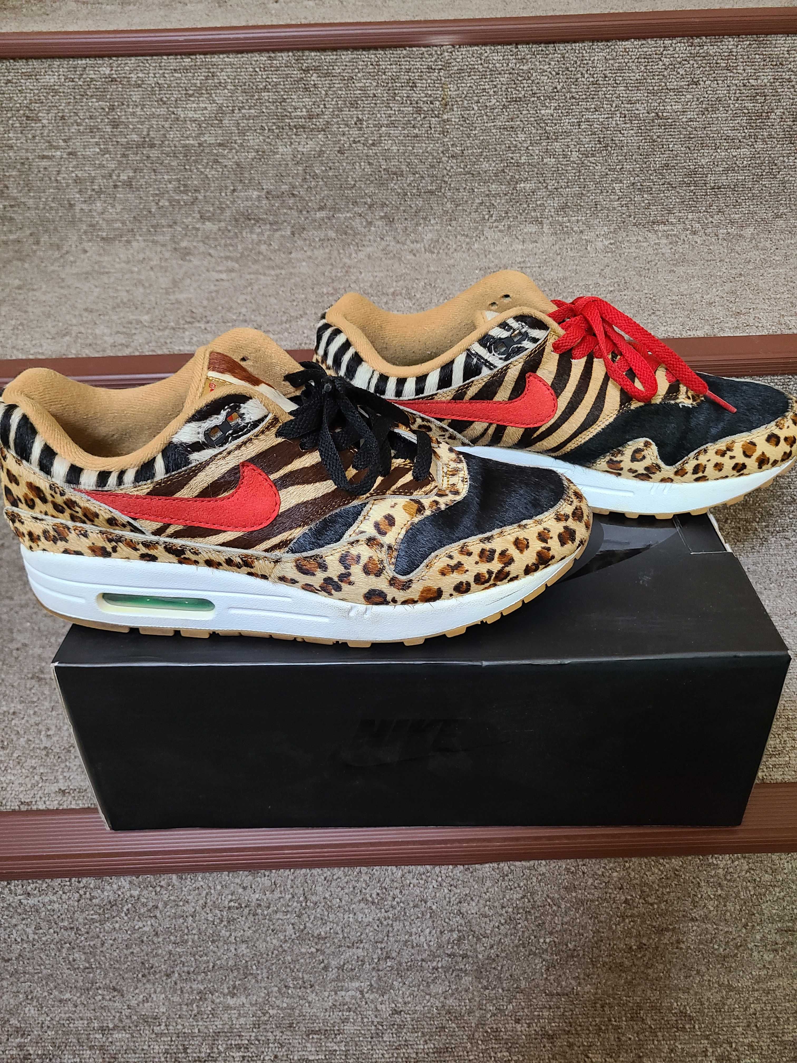 atmos × Nike Air Max 1 DLX "Animal Pack/Safari"
