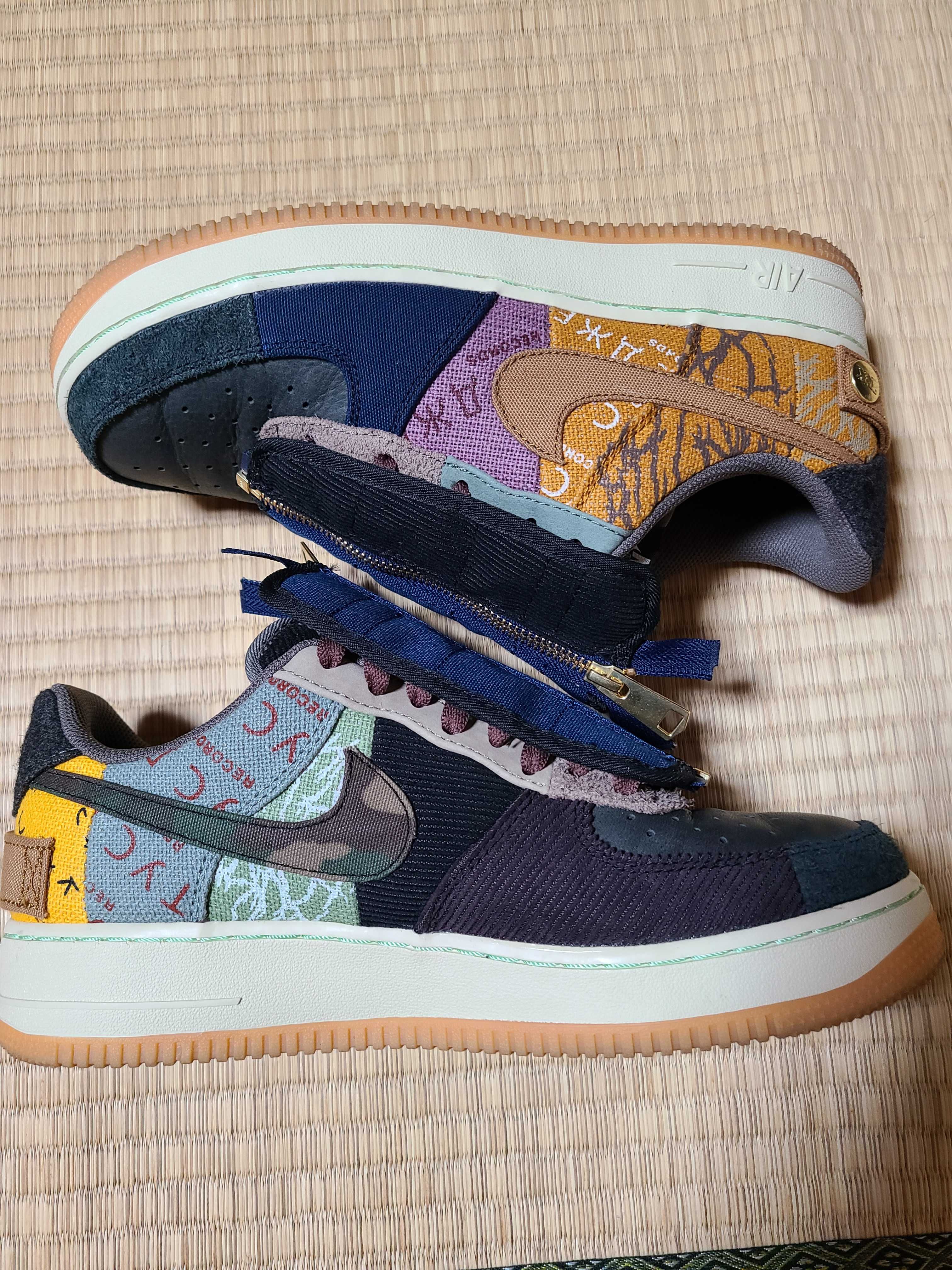 Travis Scott × Nike Air Force 1 Low Cactus Jack "Multi Color"