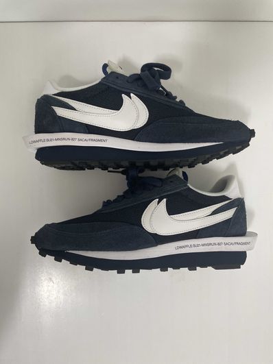 Fragment × sacai × Nike LD Waffle "Blackended Blue"