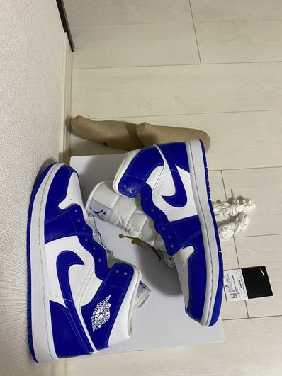 Nike Women's Air Jordan 1 Mid "Kentucky Blue"