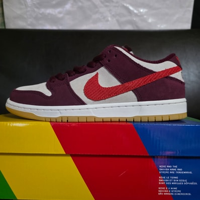 Skate Like a Girl × Nike SB Dunk Low Pro "Dark Beetroot"