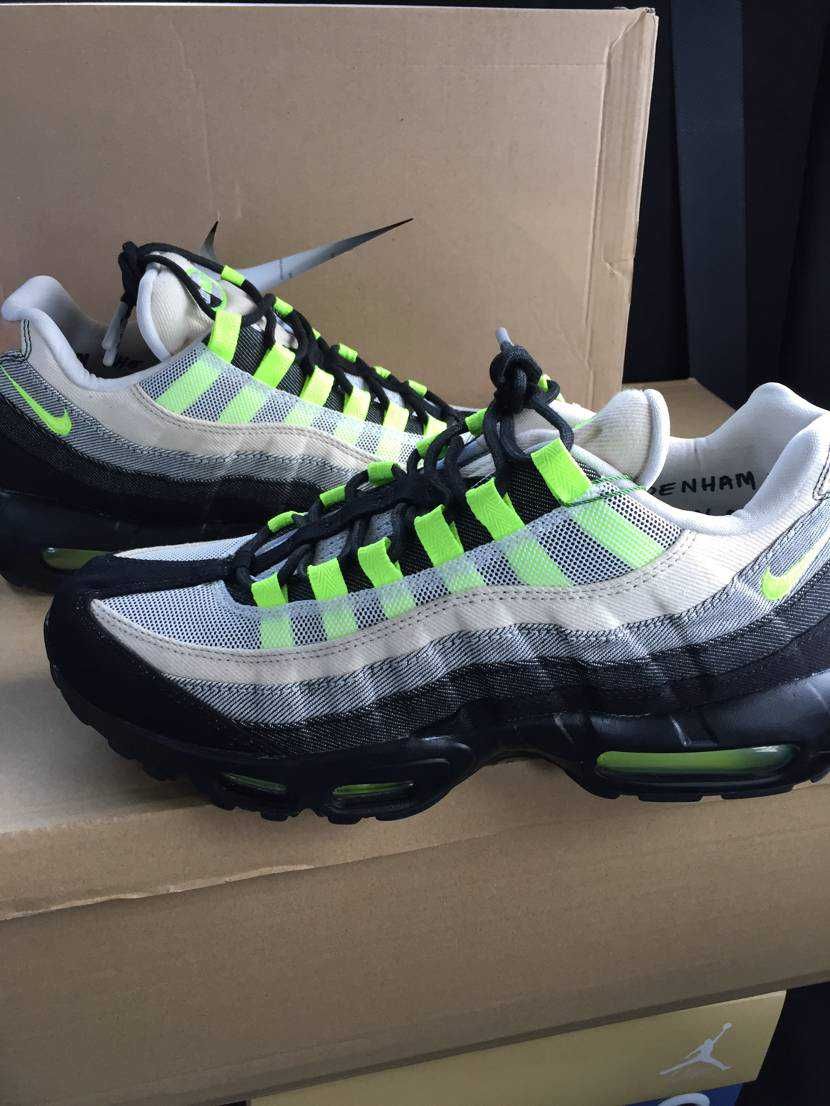DENHAM × Nike Air Max 95 "Volt"