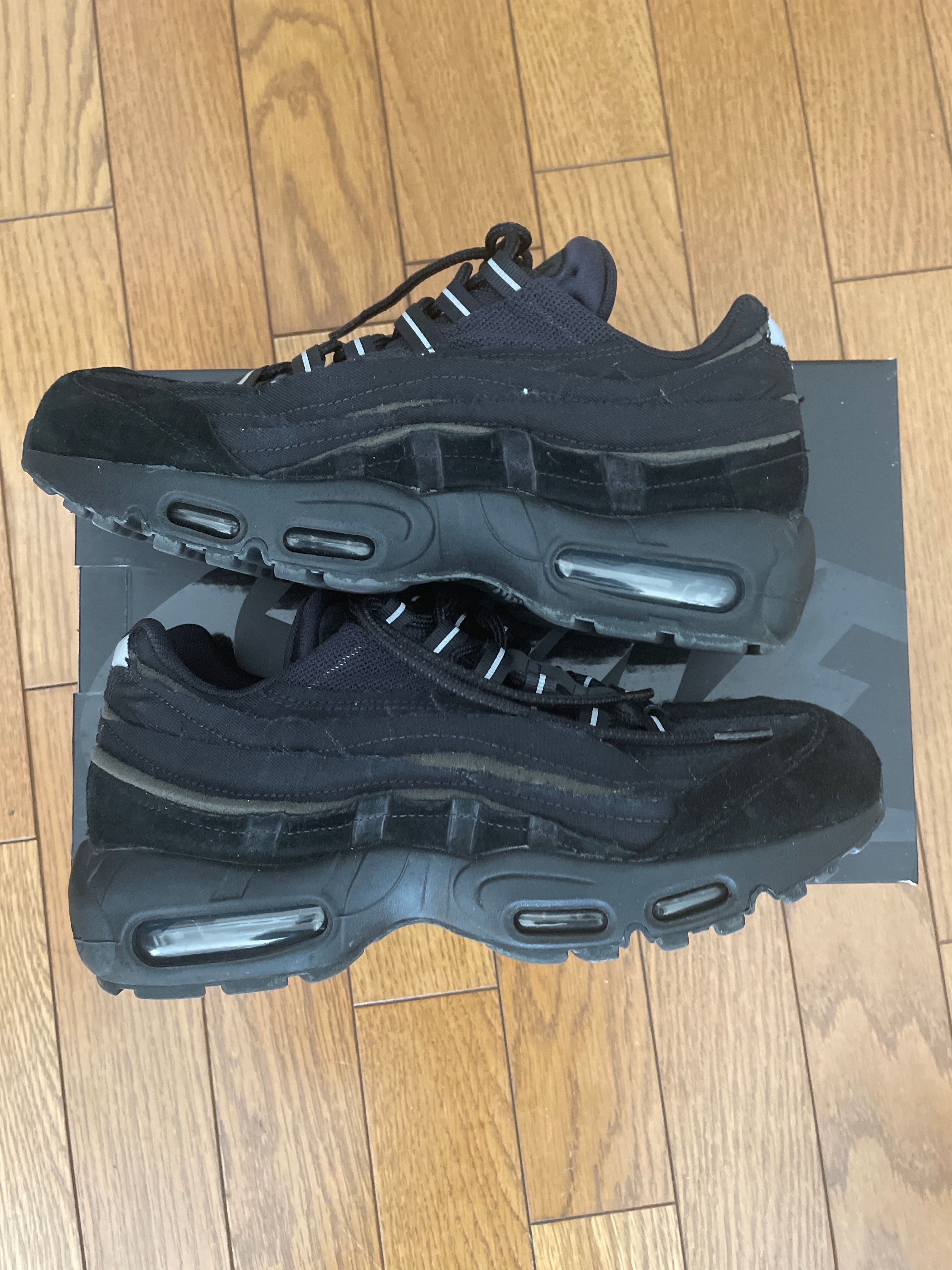 COMME des GARCONS × Nike Air Max 95 "Black"