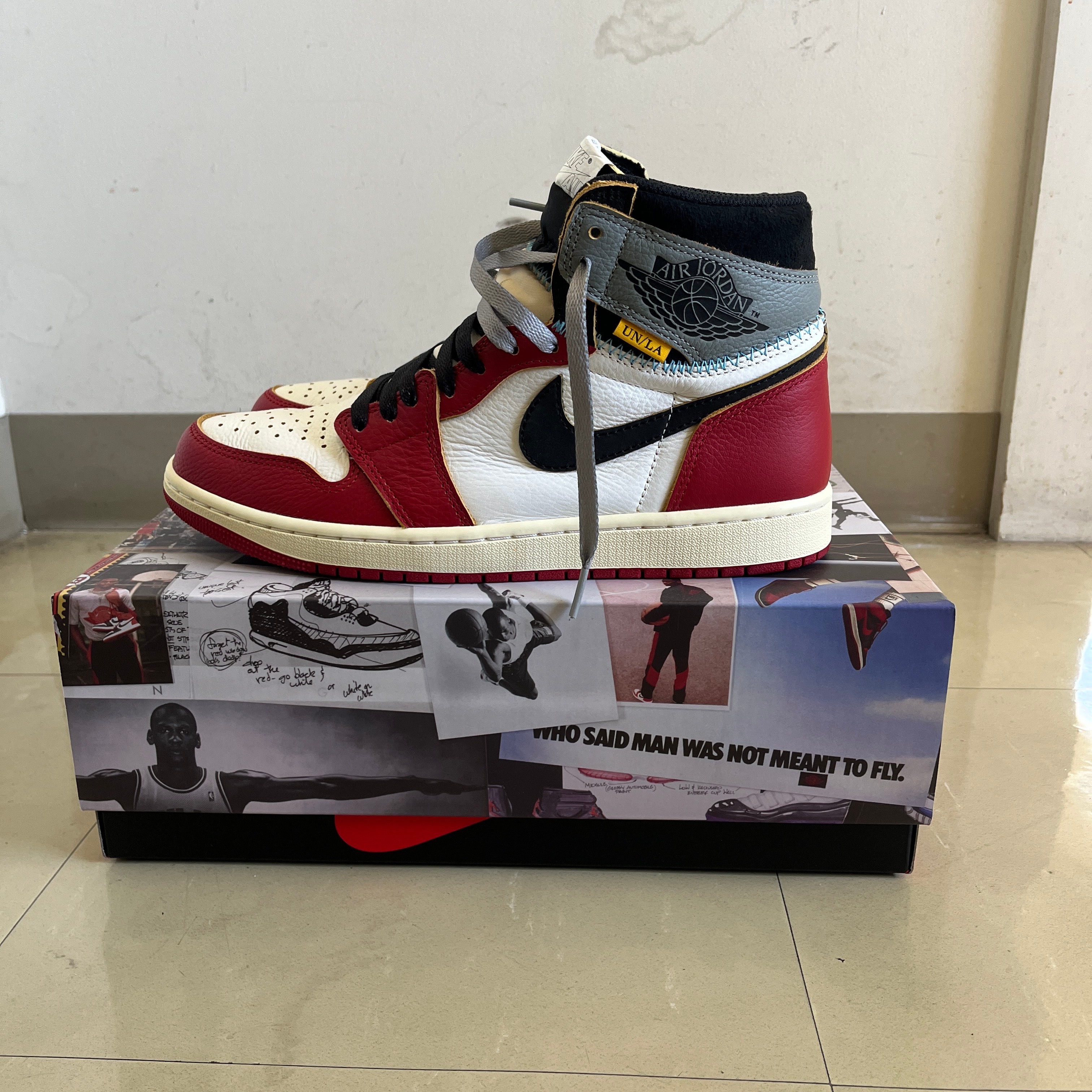 UNION × Nike Air Jordan 1 Retro High OG "Chicago/Shadow"