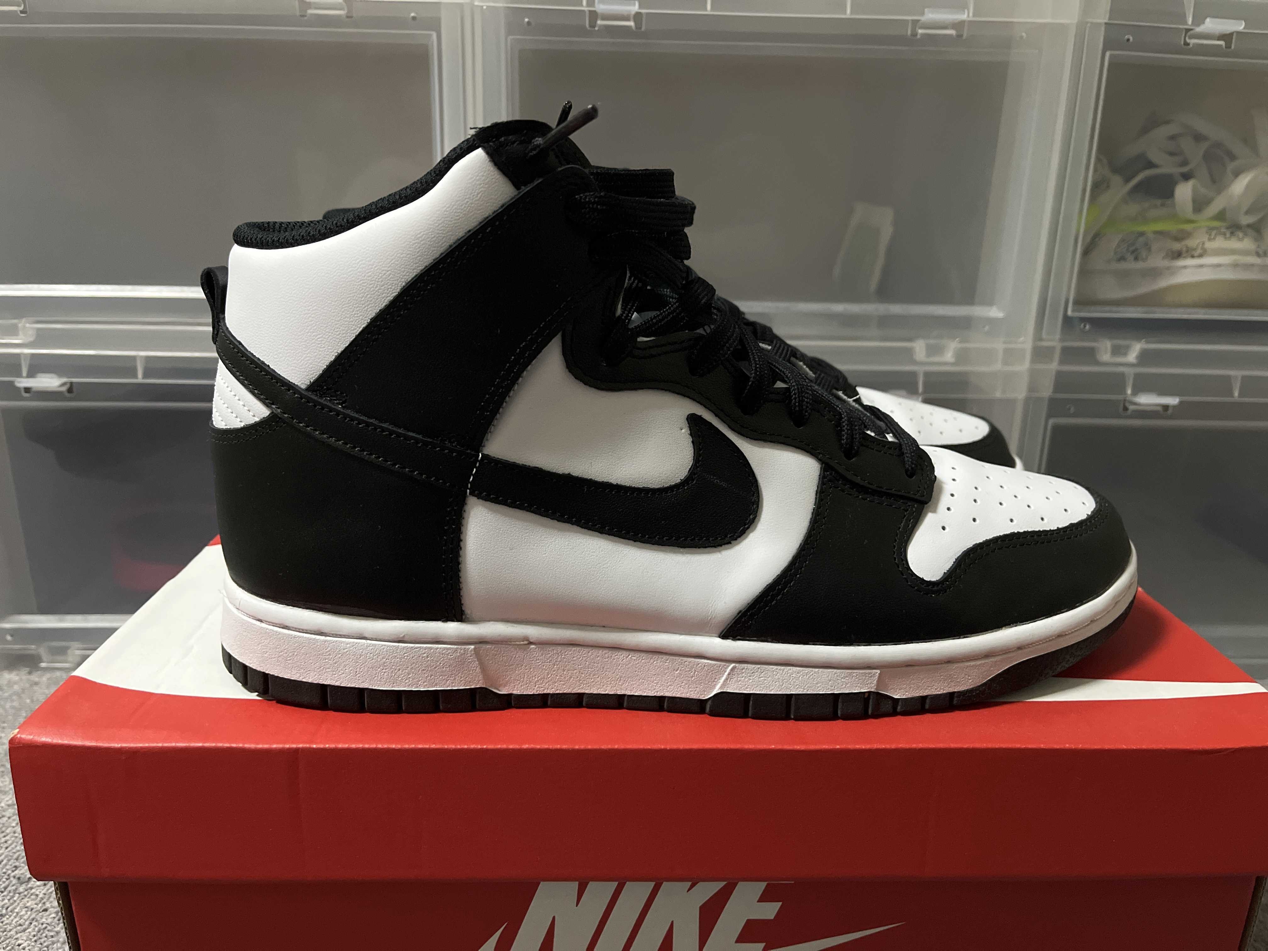 Nike Women's Dunk High "Black and White"