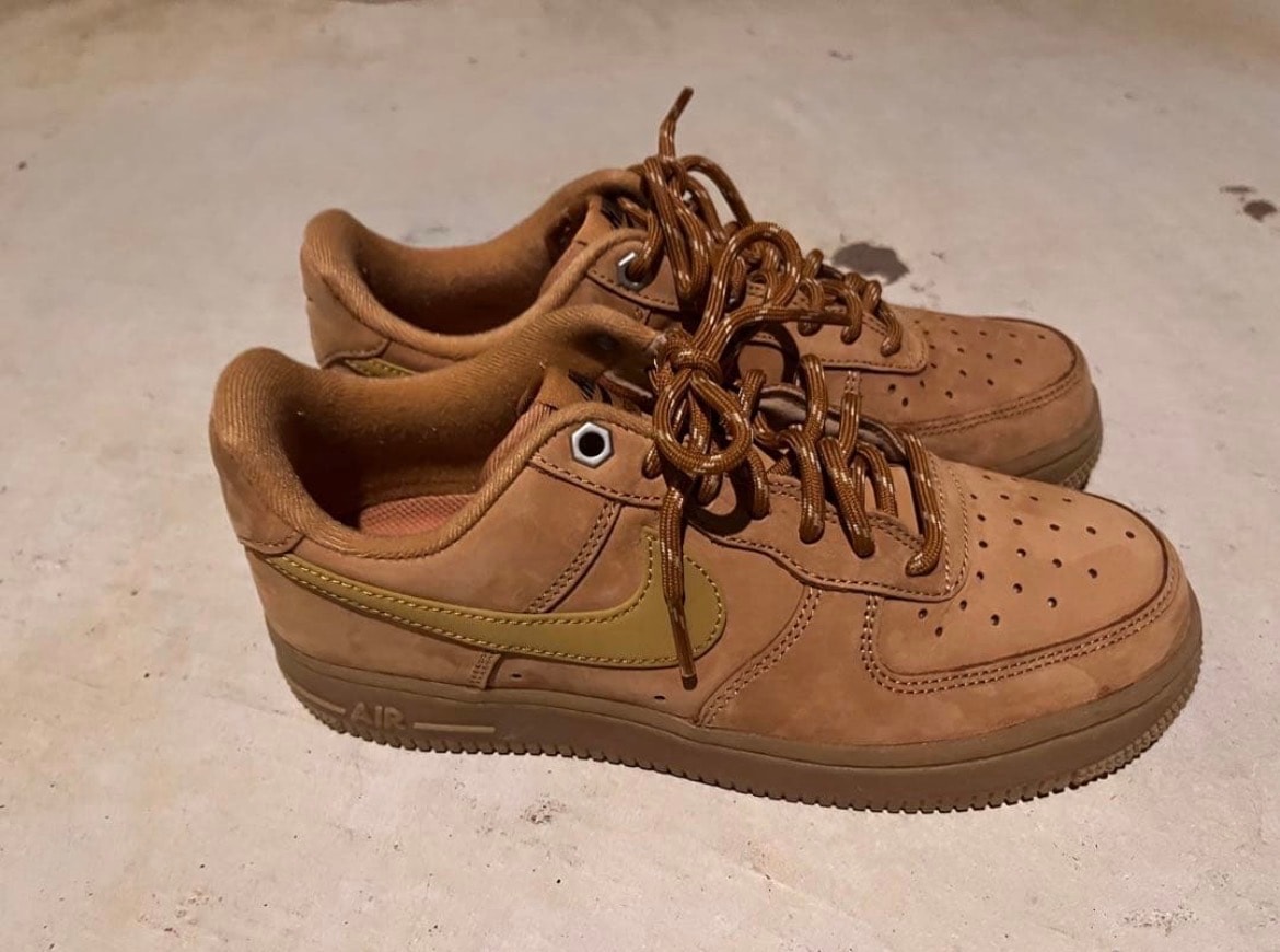 ナイキ エアフォース1 ロー '07 WB "フラックス/ウィート"