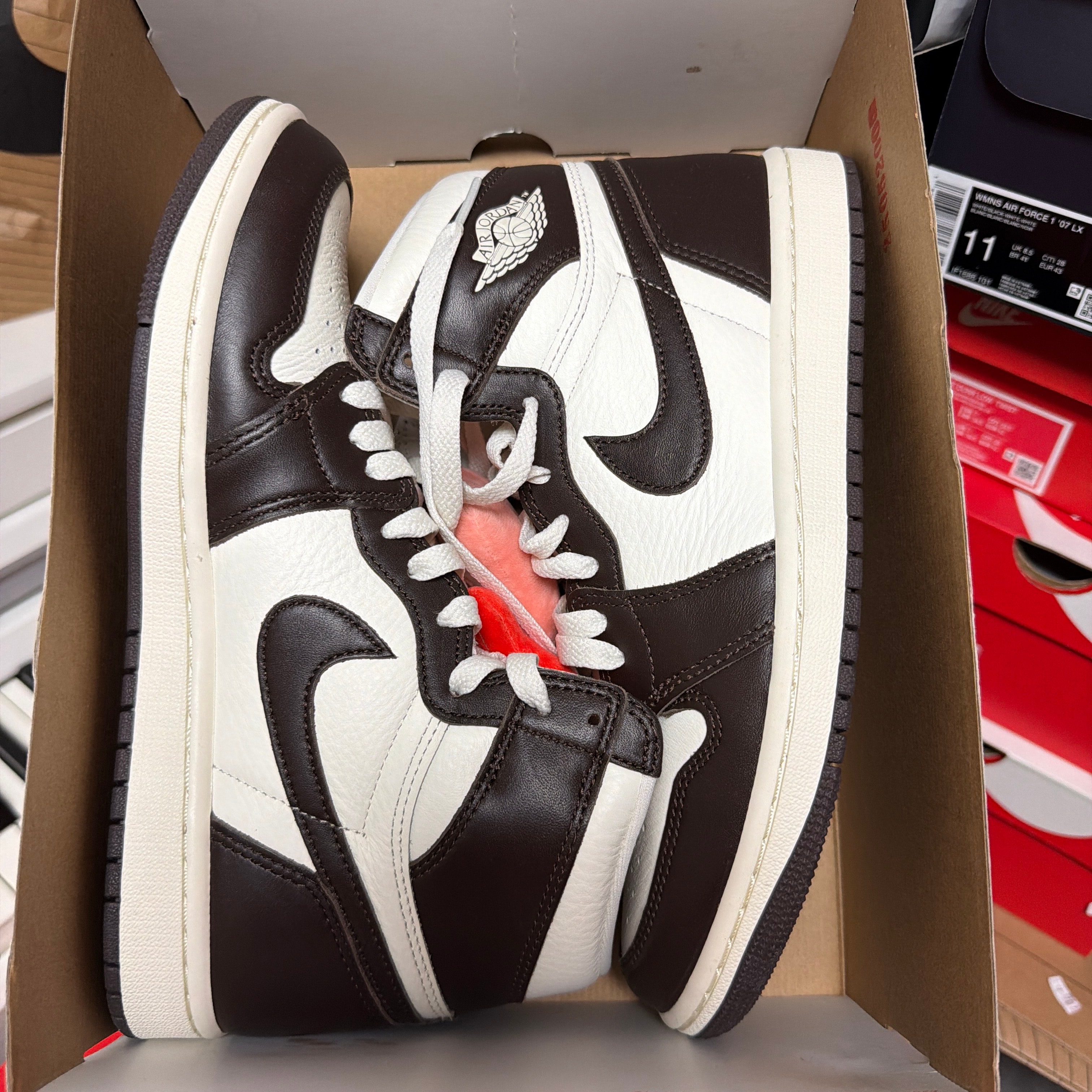 Nike Women's Air Jordan 1 High OG "Baroque Brown/Sail"
