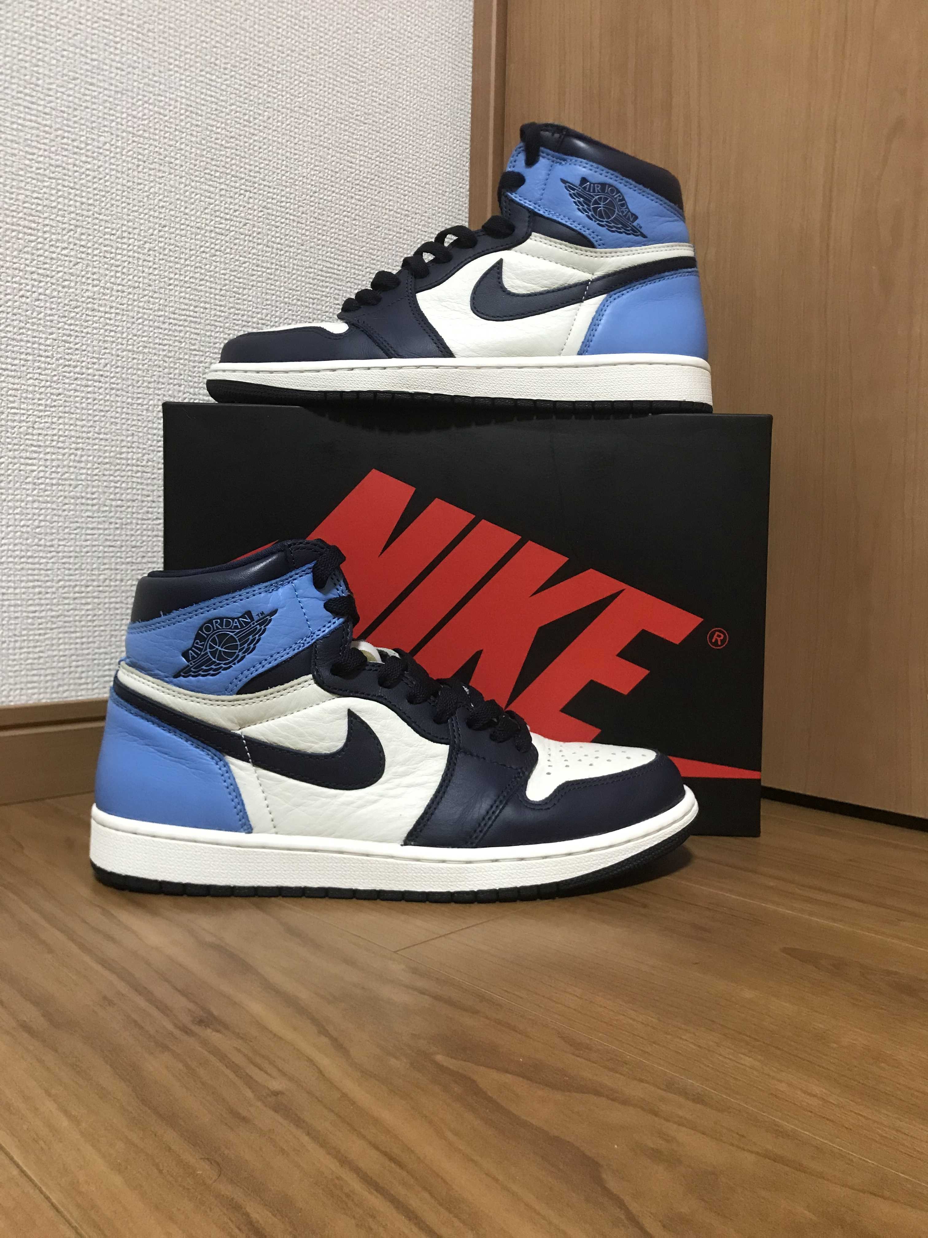 Nike Air Jordan 1 Retro High OG "Obsidian/University Blue"