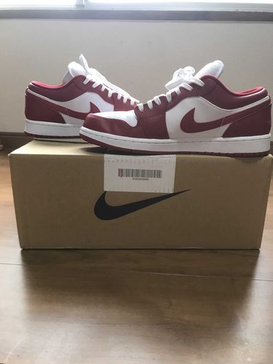 Nike Air Jordan 1 Low "Gym Red/White"