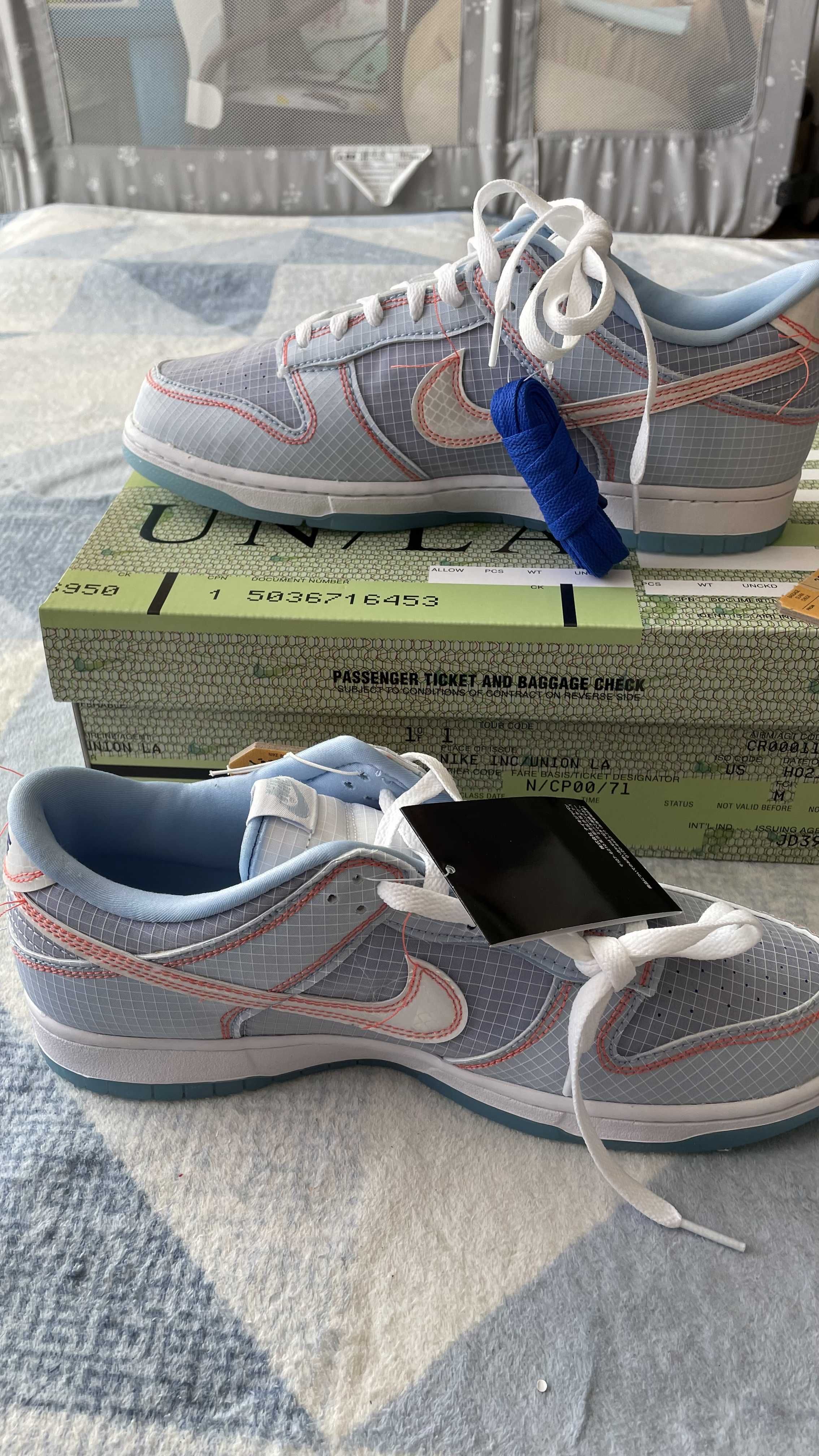 UNION × Nike Dunk Low "Argon"
