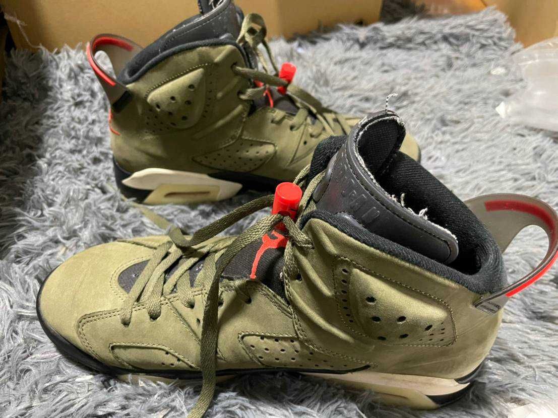 Travis Scott × Nike Air Jordan 6 Retro "Medium Olive"