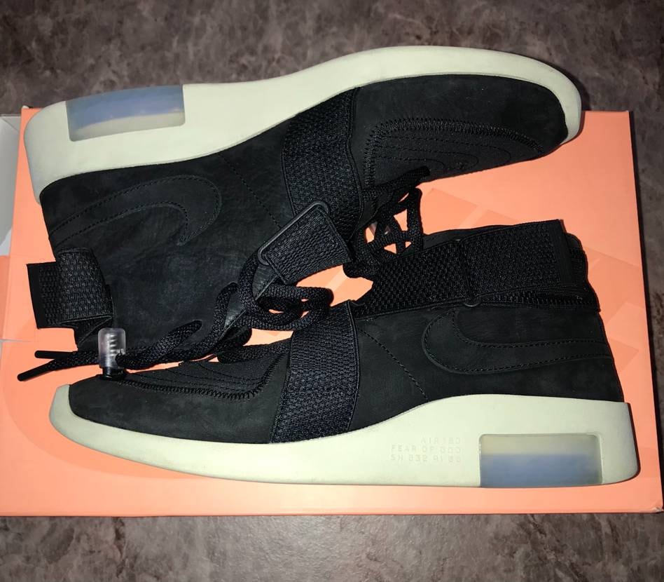 FEAR OF GOD × Nike Air Fear Of God Raid "Black"