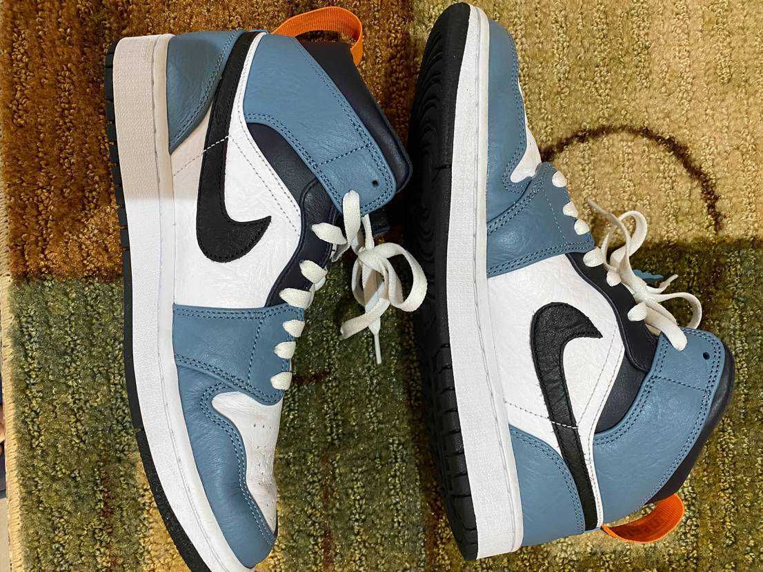 FACETASM × Nike Air Jordan 1 Mid "White/Navy"