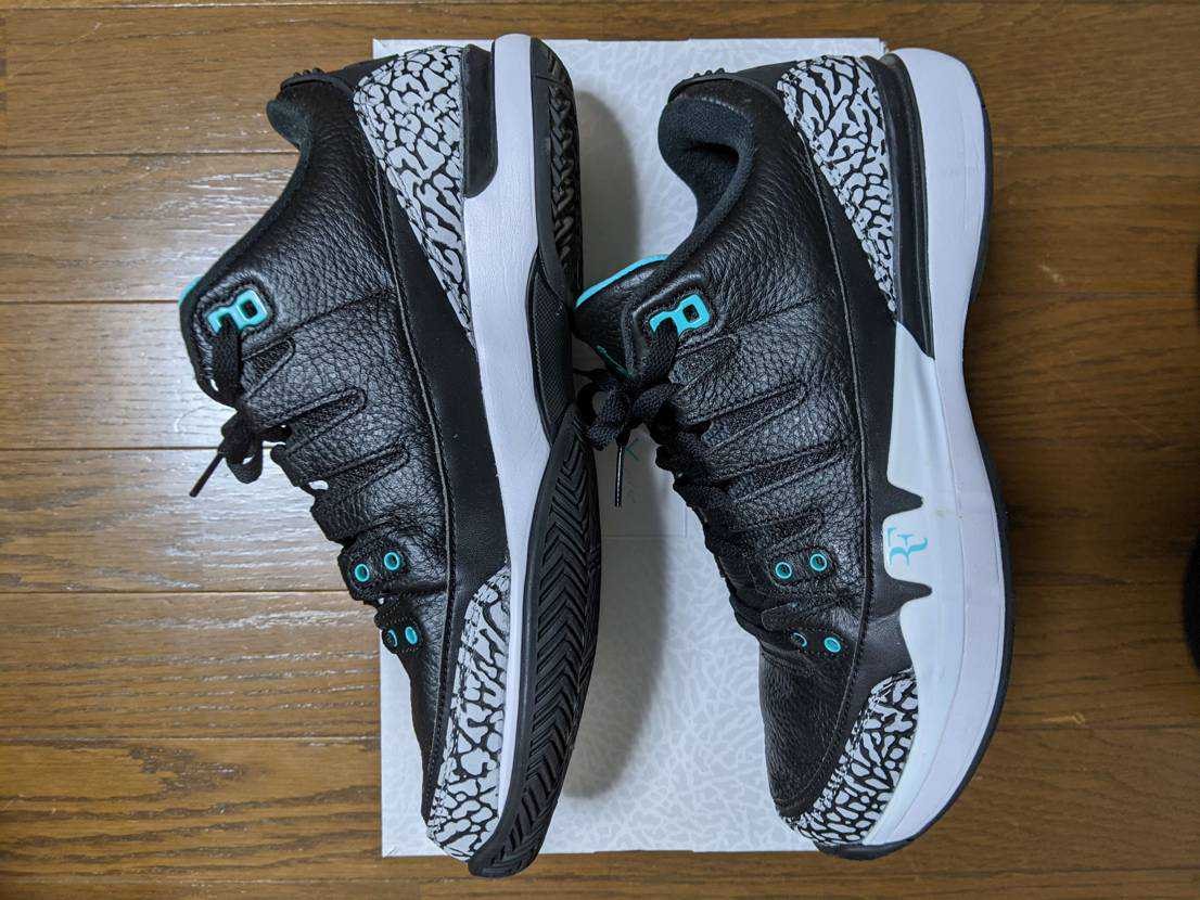 atmos × Nike Zoom Vapor AJ3 "Elephant/Safari"