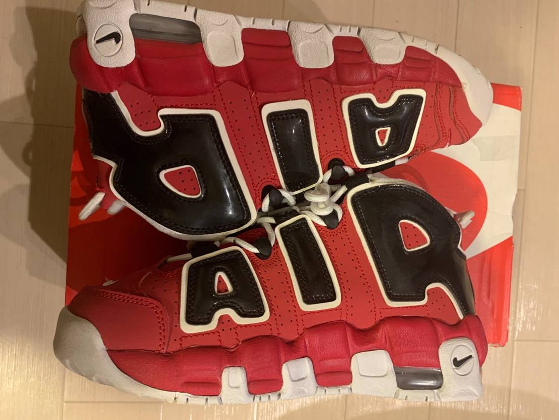 NIKE AIR MORE UPTEMPO ’96 "VARSITY RED/WHITE/BLACK"(2017)