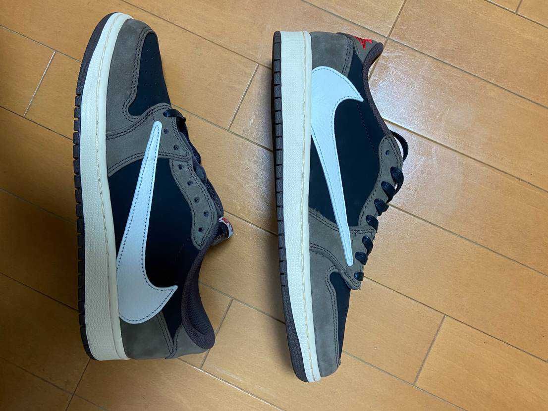 Travis Scott × Nike Air Jordan 1 Low OG SP-T  "Black/Dark Mocha"