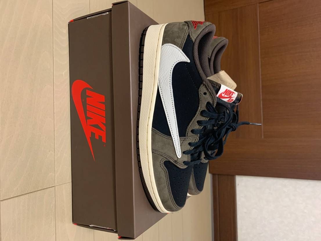 Travis Scott × Nike Air Jordan 1 Low OG SP-T  "Black/Dark Mocha"