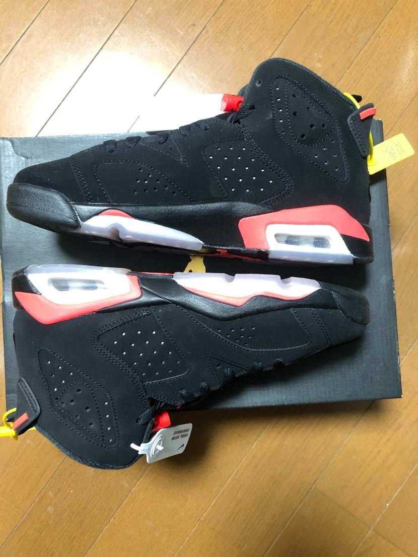 NIKE GS AIR JORDAN 6 RETRO "BLACK INFRARED" (2019)
