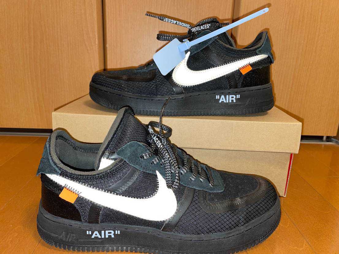 Off-White × Nike Air Force 1 Low "Black"