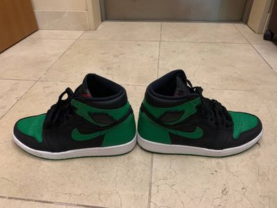 Nike Air Jordan 1 Retro High OG "Black/Pine Green" (2020)