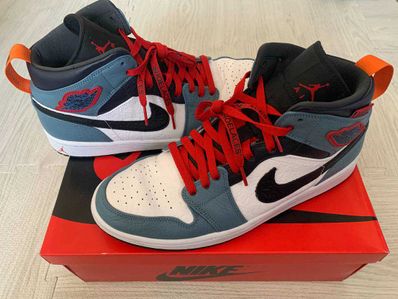 FACETASM × Nike Air Jordan 1 Mid "White/Navy"