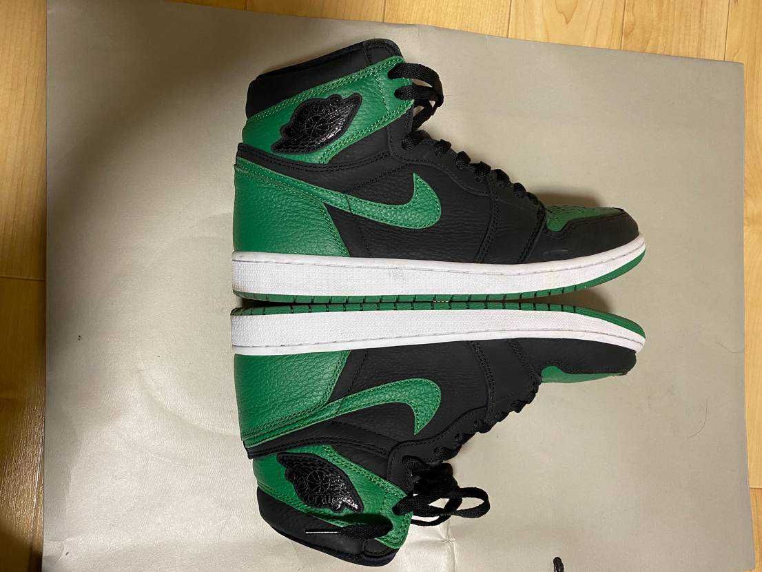 Nike Air Jordan 1 Retro High OG "Black/Pine Green" (2020)      