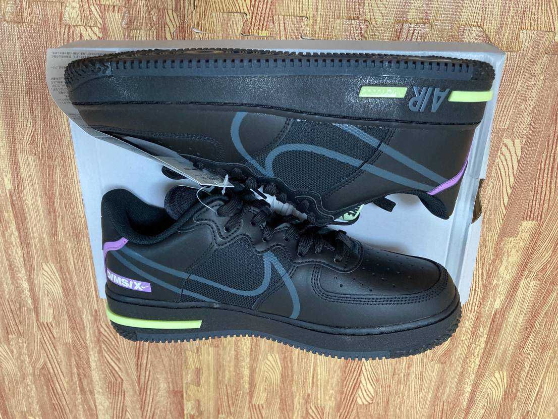Nike Air Force 1 React "Black"