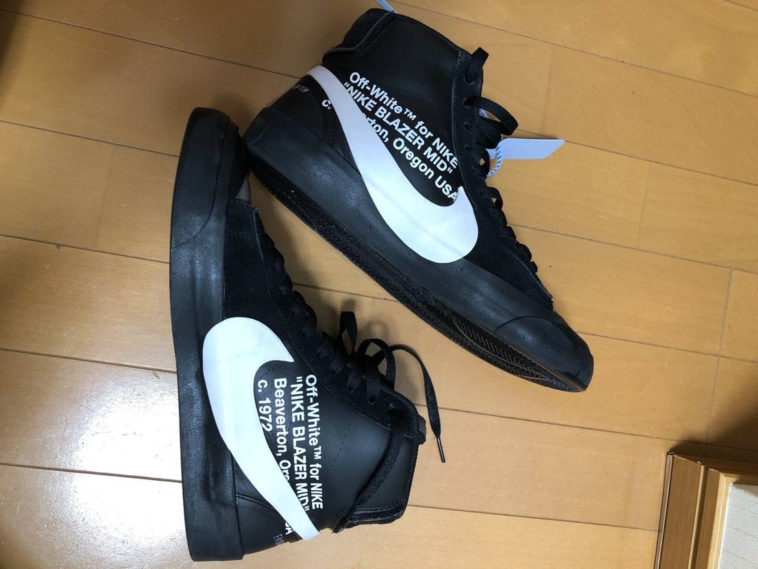 Off-White × Nike Blazer Studio Mid "Grim Reaper"