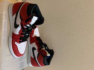 Spiderman × Nike Air Jordan 1 Origin Story "Gym Red/White/Photo Blue/Black"