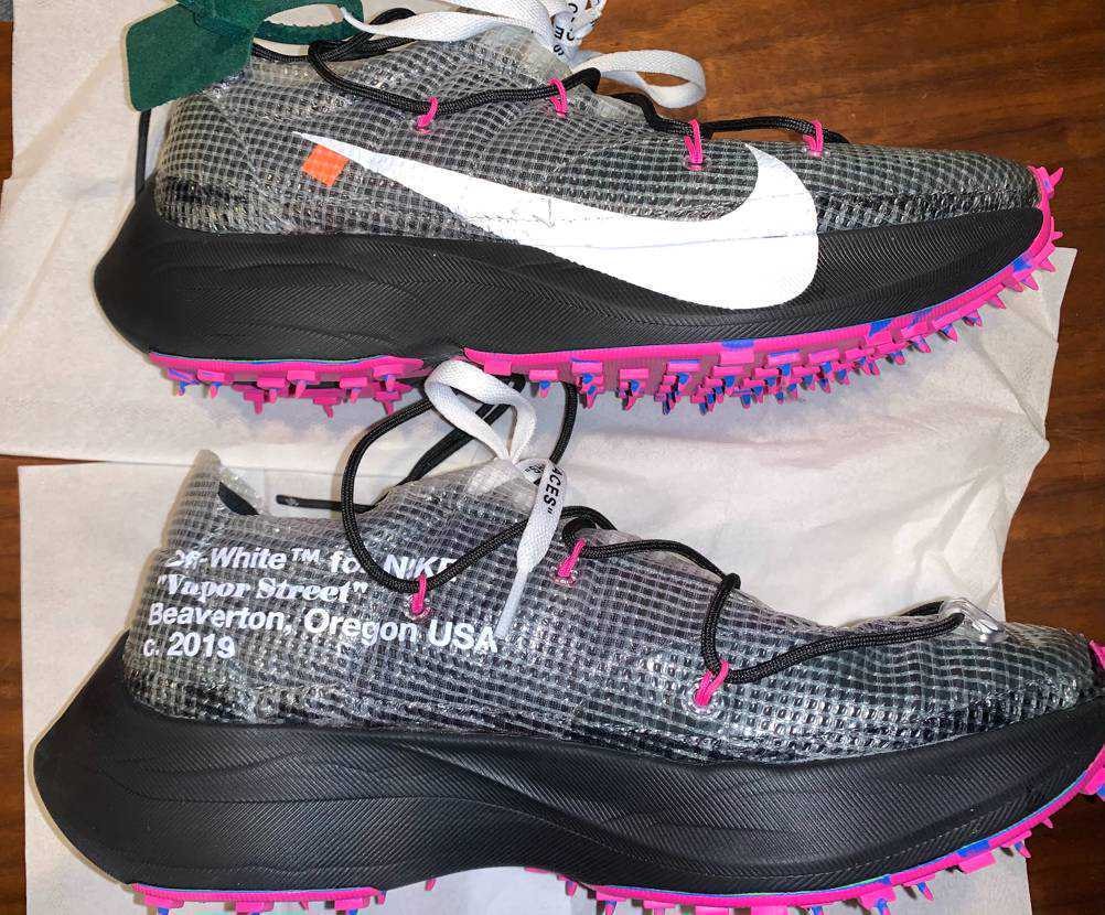 Off-White × Nike Women's Vapor Street "Black"