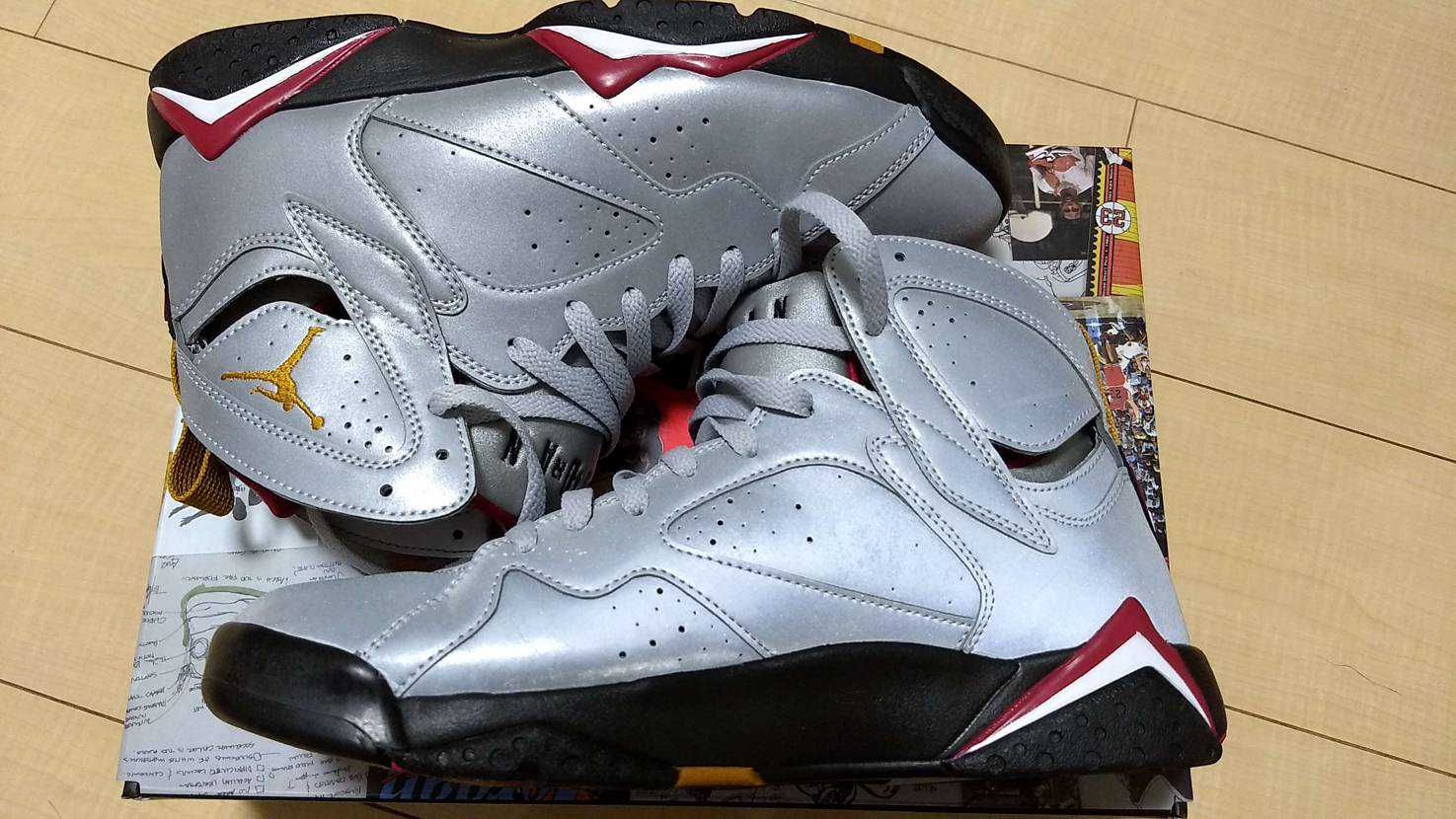 NIKE AIR JORDAN 7 REFLECTIVE CARDINAL